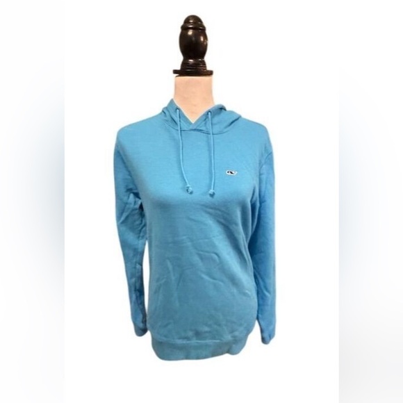 Vineyard Vines Tops - Vintage Vineyard Vines Men's XS Blue Pullover Hoodie Sweater